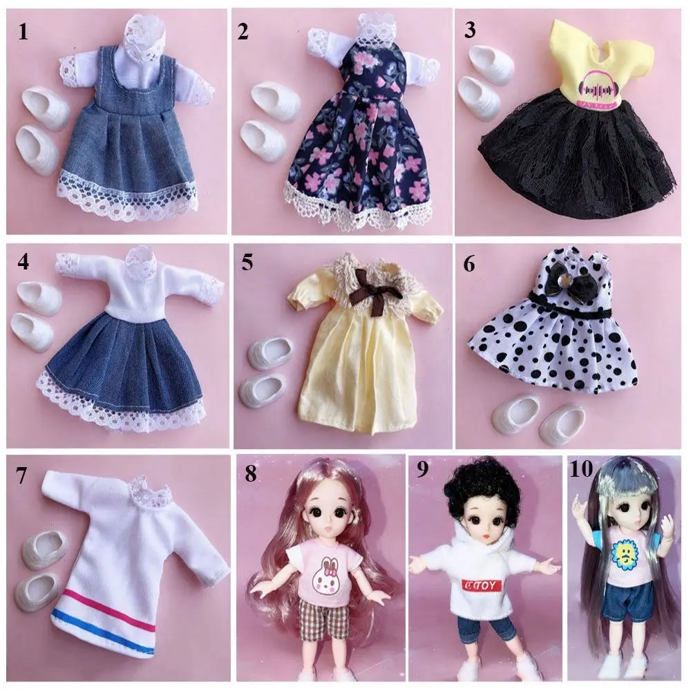 Fashion For Ob11 Gsc Obitsu 11 Ob11 Beautiful Doll Outfit 16~17cm Dolls Dresses Animal Doll Suit Doll Clothes