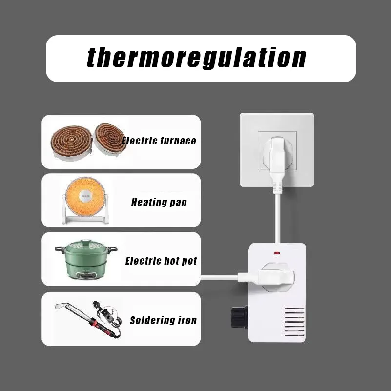 Regolazione della velocità del trasformatore elettronico 220v regolazione della tensione dimmerabile ventola trapano elettrico controllo intelligente a velocità variabile