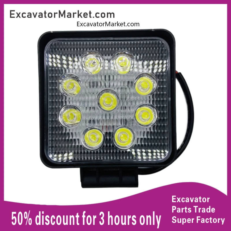 Excavator Spare Hitachi zax270, 300, 330, 350, 360, 400, 450, 470 Boom lights, LED lights, cab lights