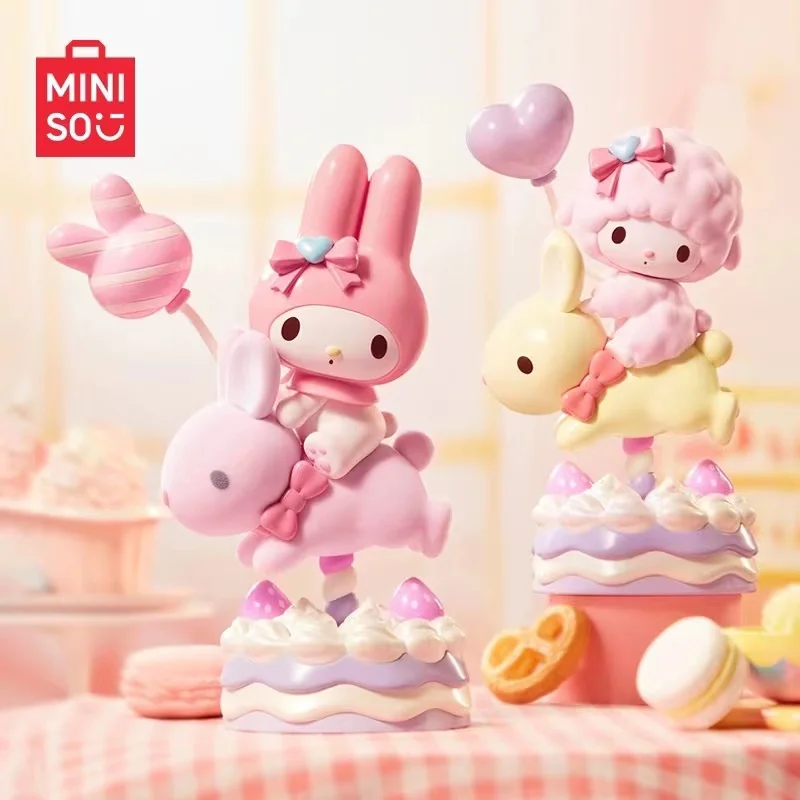 

Miniso Sanrio My Melody My Sweet Piano Action Figure Sweet Party Series Model Toy Collection Decoration Kids Birthday Gift