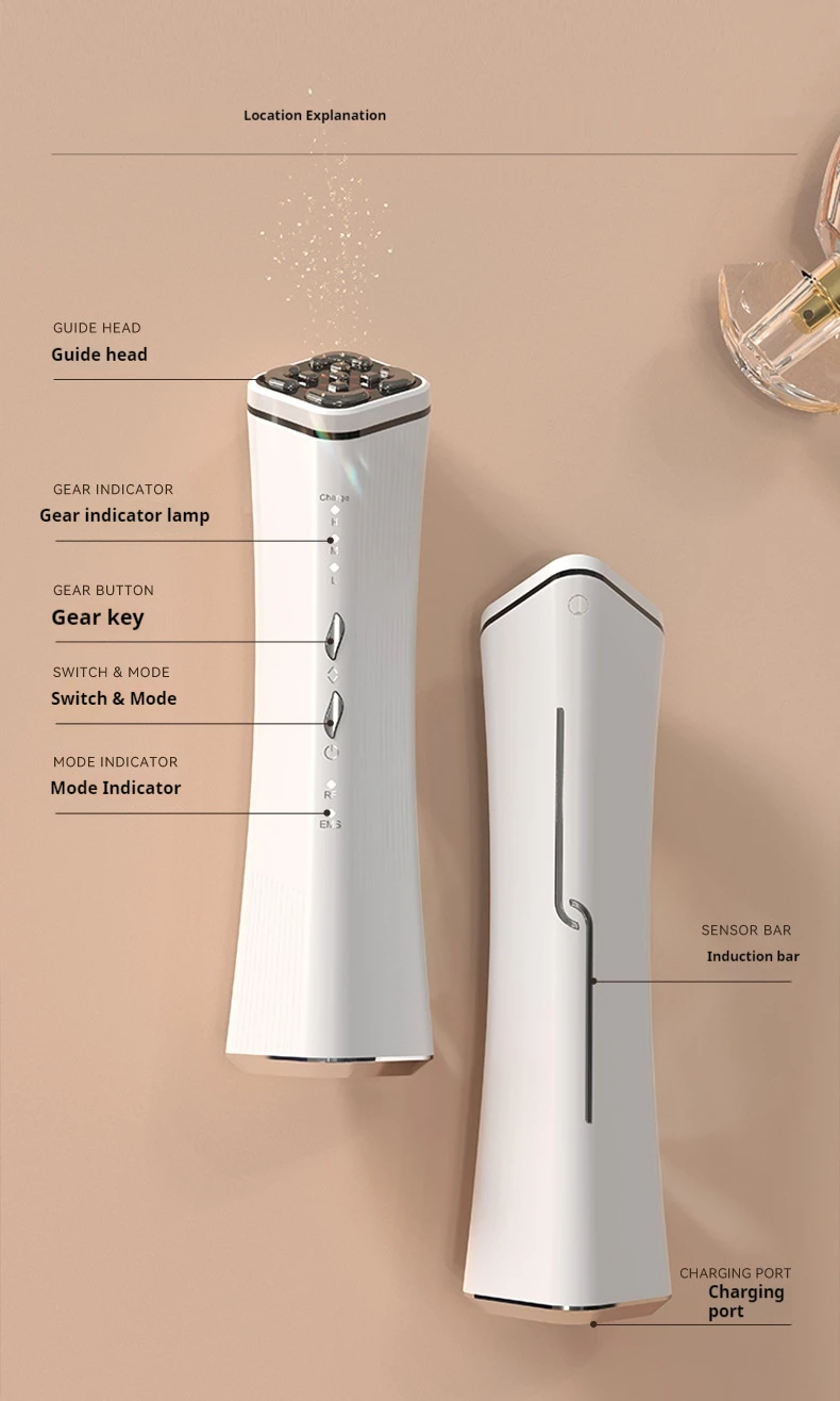 Casa elétrica levantamento facial pele aperto cuidados instrumento de beleza