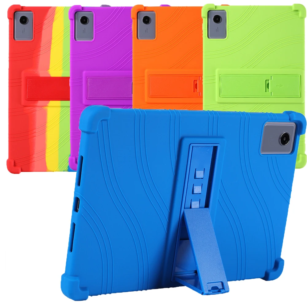 

Для Lenovo Tab K12 12,1 "2025 Новый силиконовый чехол для планшета Android, противоударный держатель-подставка для Lenovo Tab K12