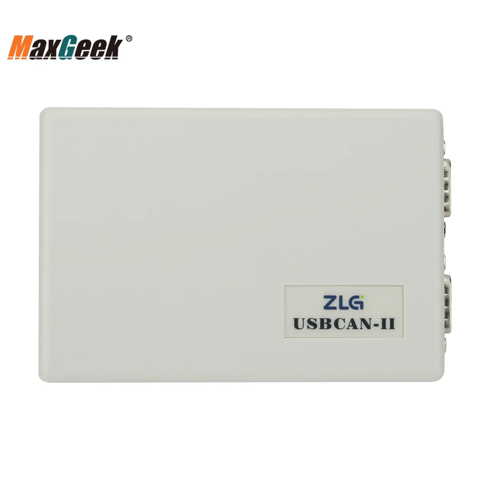 Maxgeek ZLG USBCAN-II USB to CAN Adapter CAN Bus Analyzer Debugger with 2CH CAN Interface for Linux System