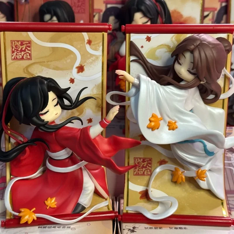 

New Genuine Heaven Official'S Blessing Huacheng Xielian A Series Of Shared Splendor Scroll Blind Box Anime Merchandise Gifts Toy