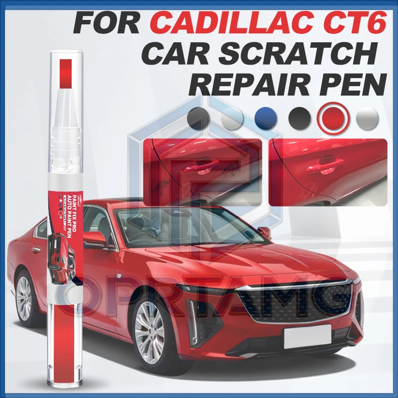

Автомобильные инструменты и аксессуары для Cadillac CT6: Карандаш для ремонта лакокрасочного покрытия, средство для удаления царапин, DIY-аксессуары для авто, белый, синий, серебристый.