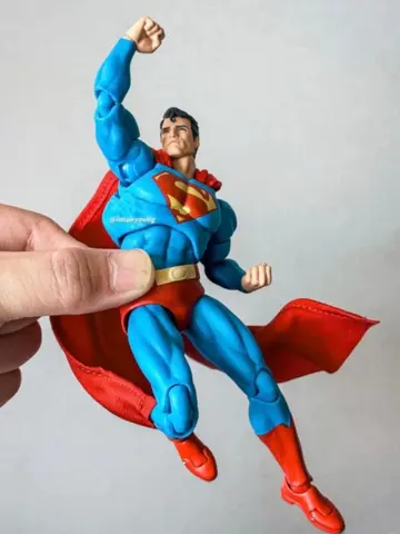 Ct Factory Superman Articulated Action Figure 16cm Mafex 117 Comic Hush Dc Justice League Collectible Model For Fans Collection