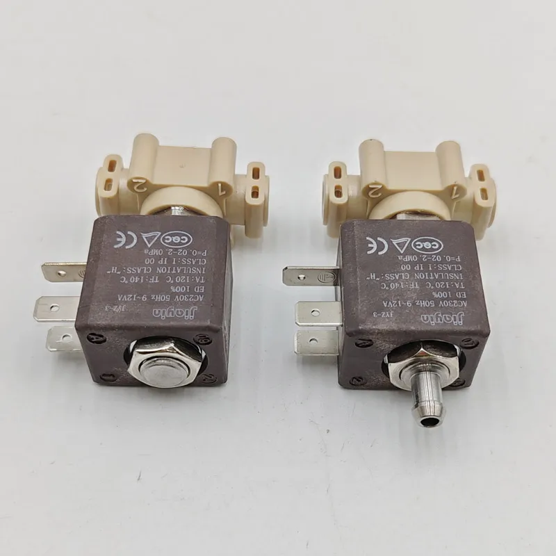 Válvulas solenoides de control de 2/3 vías de 230V y válvulas de vapor resistentes a altas temperaturas, accesorios para máquina de espresso 5