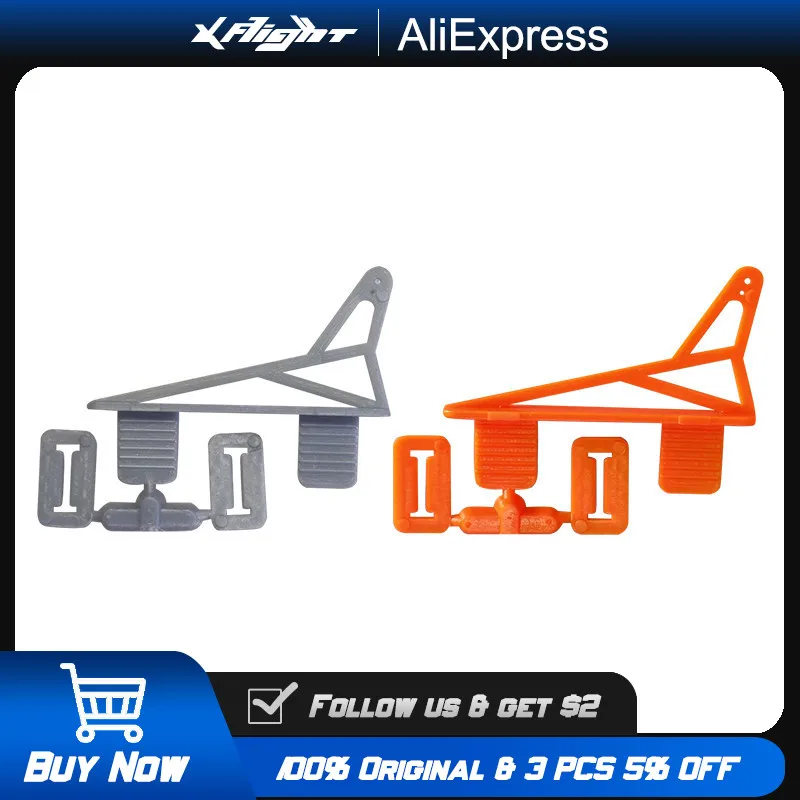 

XFlight 10PCS Ultra Light Horns for RC Airplanes, Orange/Grey, Foam Model Accessories, Electric Plane Replacement Parts