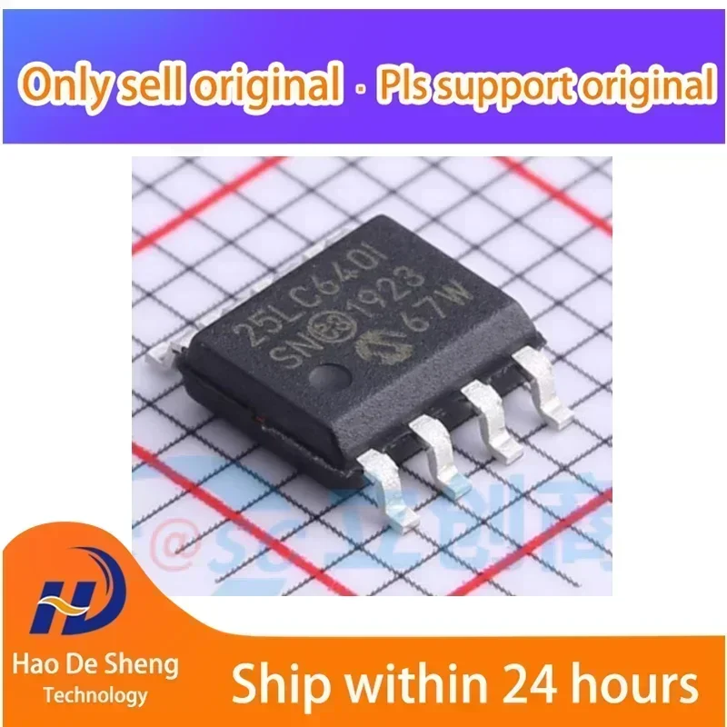 10 SZT./LOT 25LC640T-I/SN 25LC640-I/SN SOP8 Nowy Oryginalny Dostępny Od Ręki