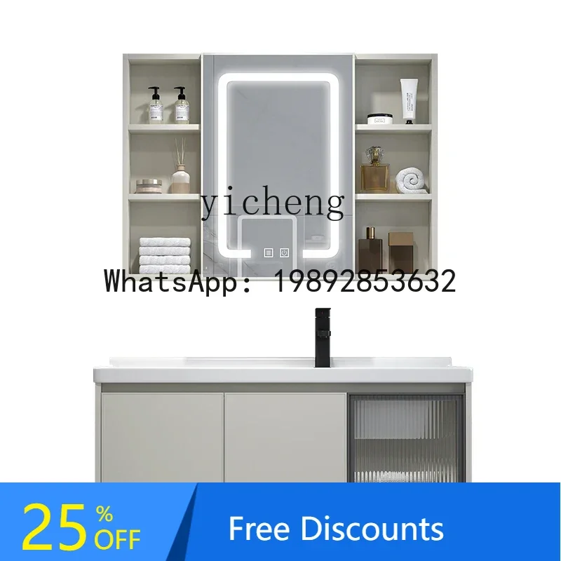 A1 ceramic laundry basin wall-mounted bathroom cabinet washbasin with rubbing board integrated dual-purpose hanging cabinet
