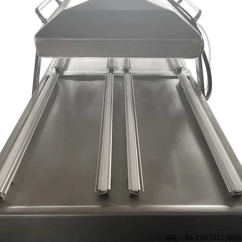 Double Chamber Vacuum Sealing  DZ-800-A/4C Vacuum Packing  with 4 Sealings for High Efficiency