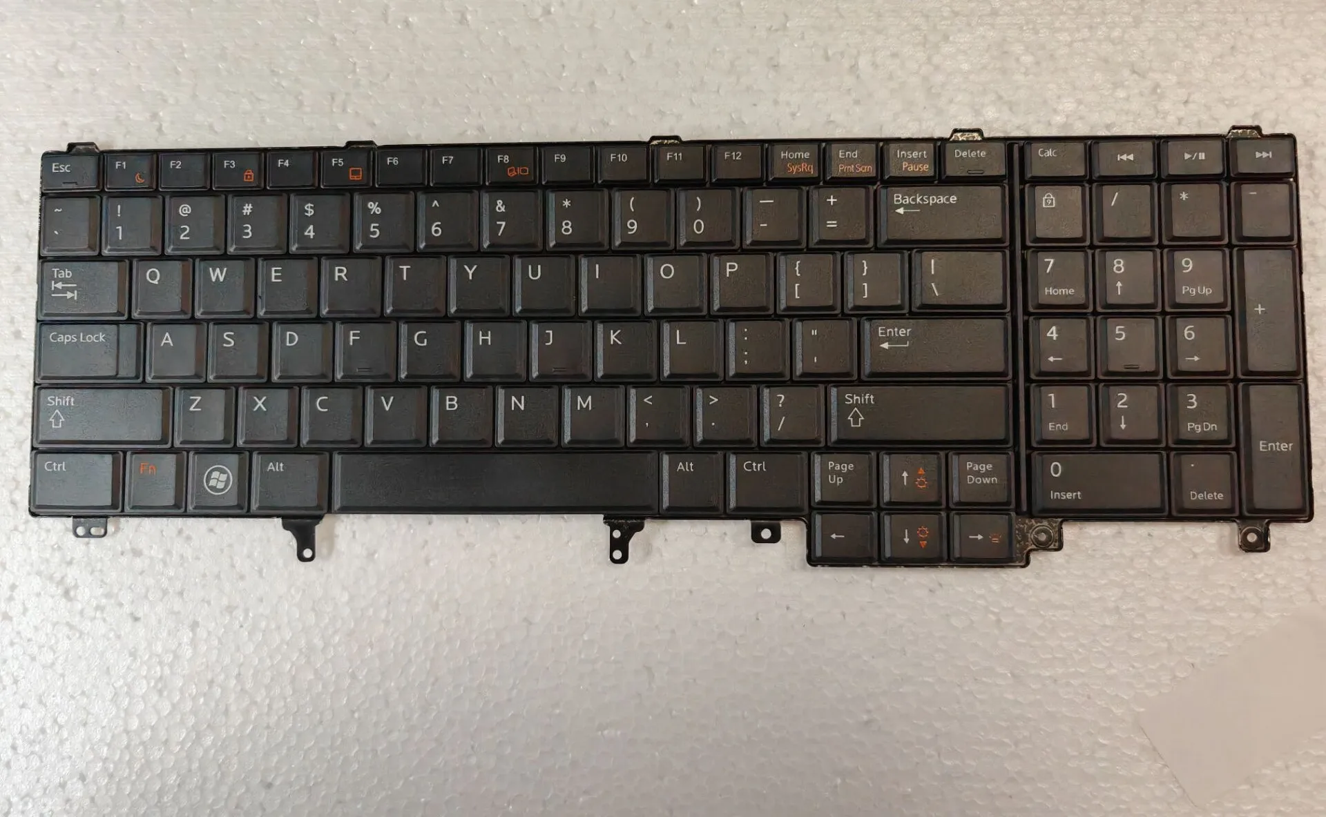 Nowość dla Dell Latitude E6520 E6530 E6540 E5520 E5520M E5530 M4600 M4700 M6600 M6700 klawiatura US bez podświetlenia bez punktu