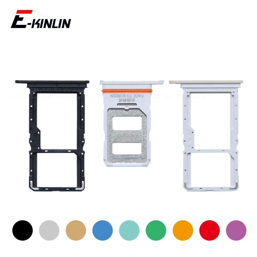 

Sim Card Micro SD Card Tray Socket Holder Slot Container Connector Adapter Reader Parts For XiaoMi Poco X6 Neo Pro