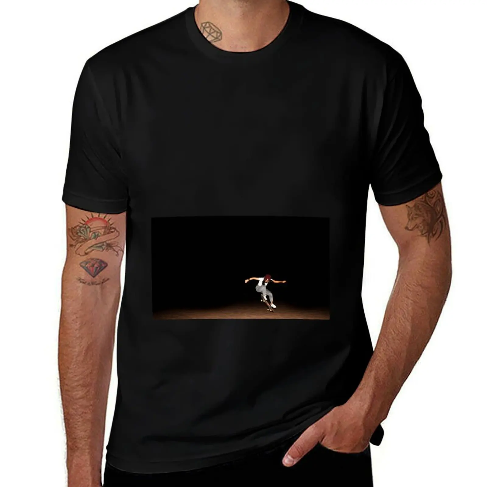 up in the air 2 T-Shirt Work Wear Short Sleeve T-Shirt