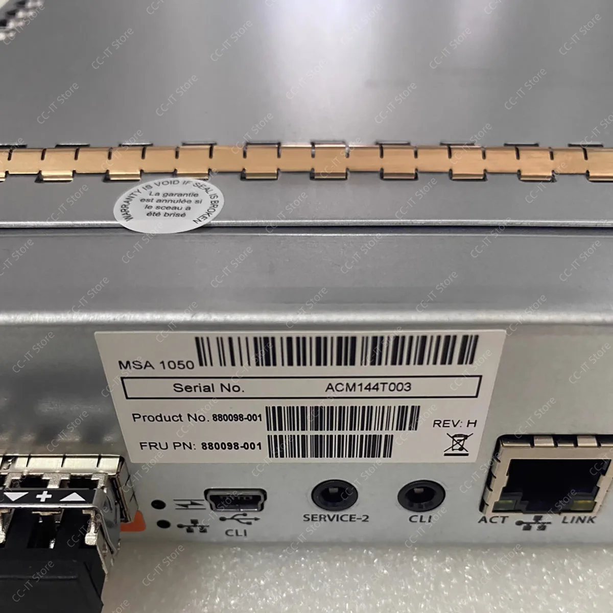 880098-001 Q2R18A FC Storage Controller Module For MSA1050 Fibre Channel Array Control Unit