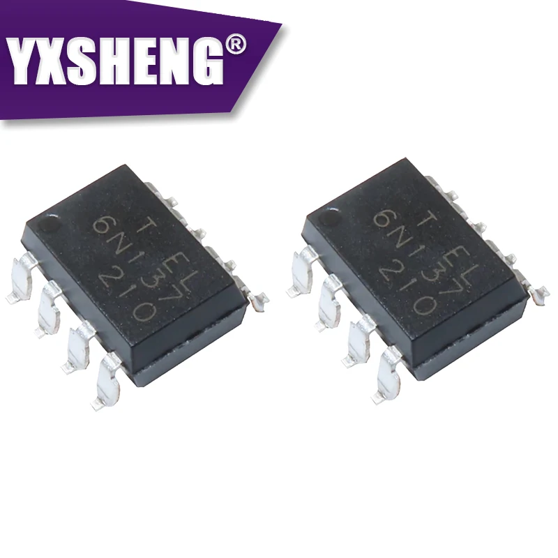 5/10PCS 6N137S SOP-8 EL6N137S 6N137 SOP-8 High-speed Optical Isolator SMD New And Original IC