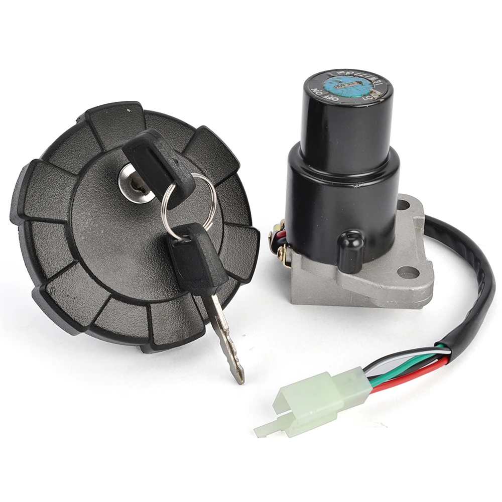 DT 125R Fuel Gas Cap Ignition Switch Key For Yamaha DT125R 1987-2002 55V-82501-00 3LY-82501-00 3RM-82510-00 34X-82025-01