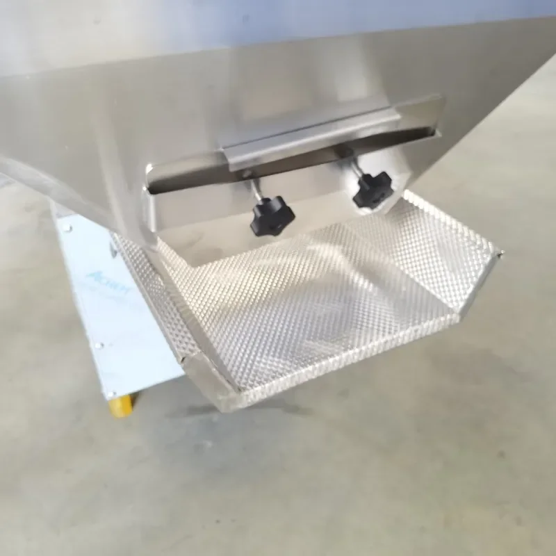 2026 Hot！ Electric-maganatic Stainless Steel Vibratory Feeder New Anti-Bacterial Adjustable Speed Bulk Feeding Bucket 4