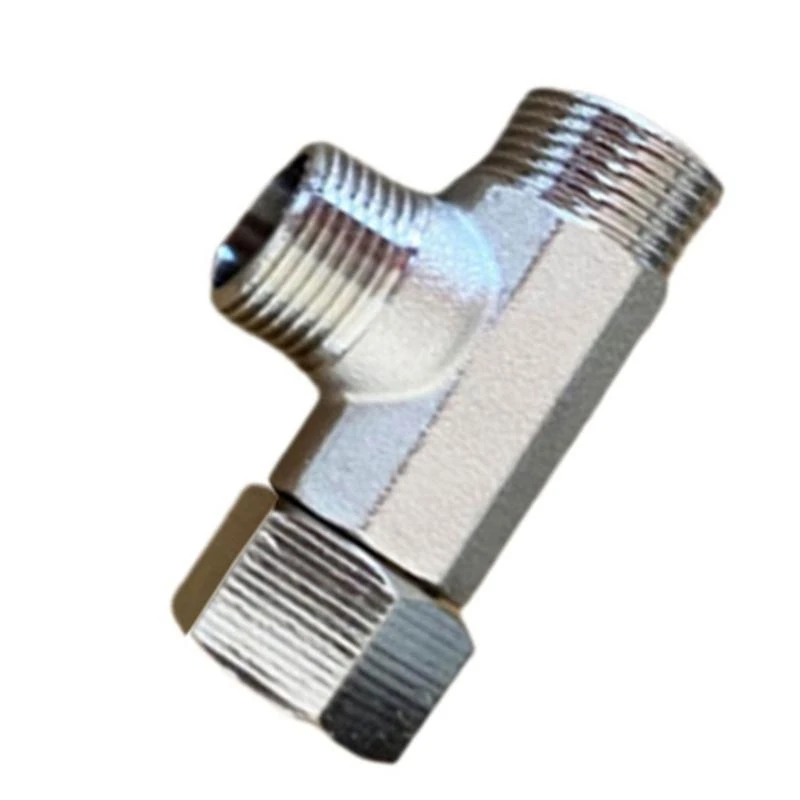 Multifunction Connector Toilet Supply T Adapter Stable Adapter for Angle Stop Valves