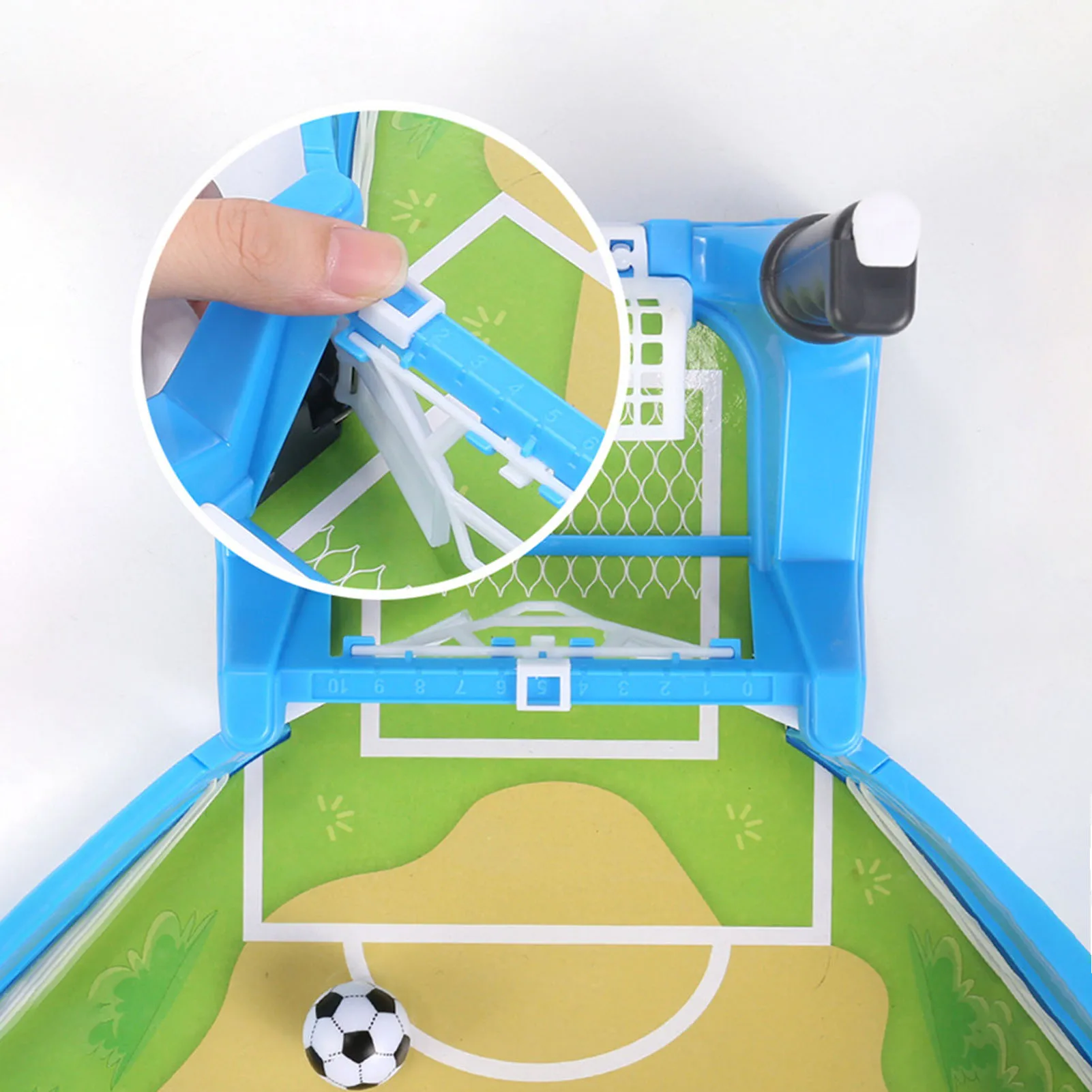 Mini campo de futebol de mesa com bola brinquedos educativos para crianças brinquedo de jogo doméstico