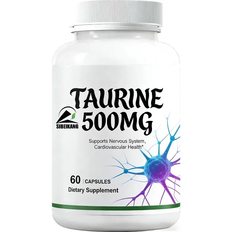 Taurine Capsules - Amino Acid Supplements - Overall Health Support