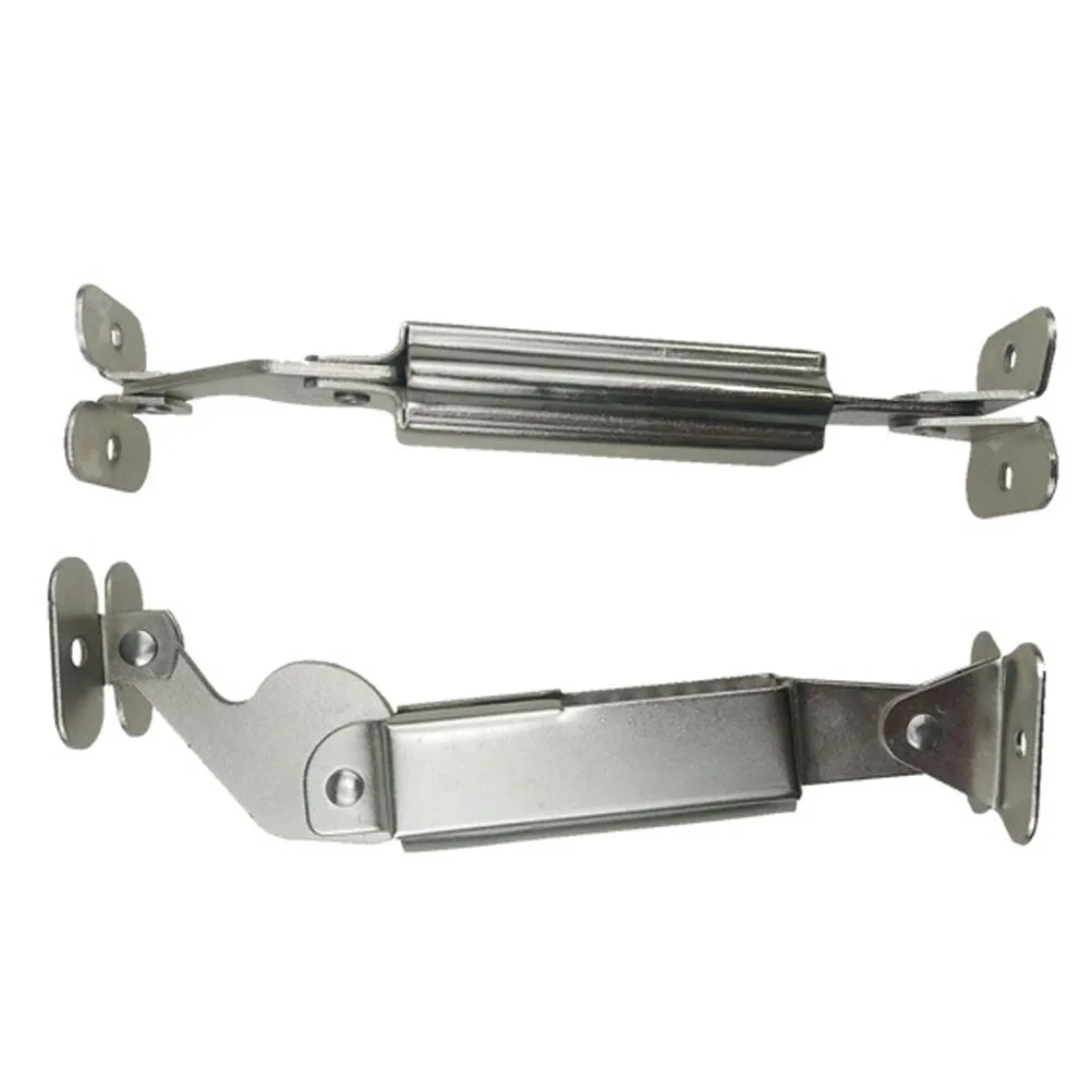 

2PCS Cabinet Hinges Door Metal Thickened Mute Cupboard Turn Support Iron Durable Smooth Strong Bearings Easy Installation Wooden