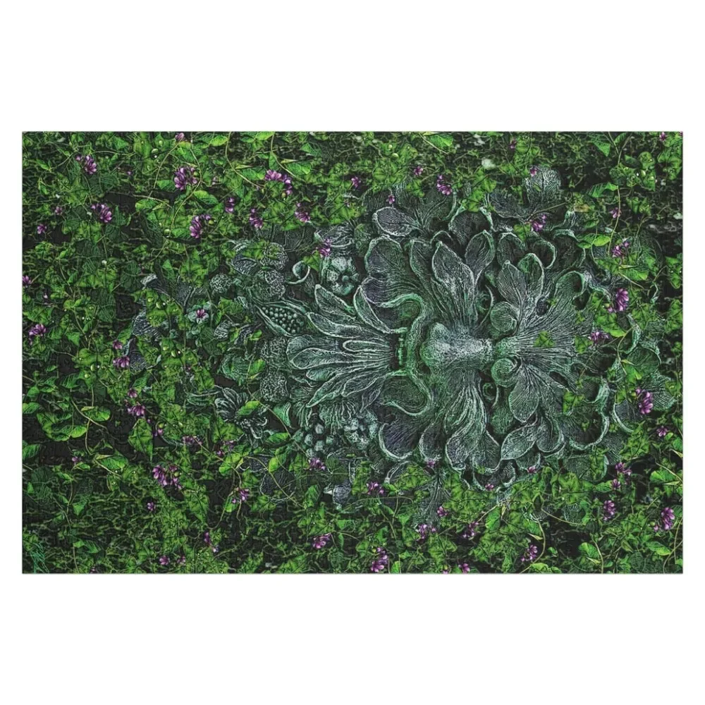 THE GREEN MAN Jigsaw Puzzle Custom Wood Scale Motors Customized Gifts For Kids Personalized Toy Puzzle