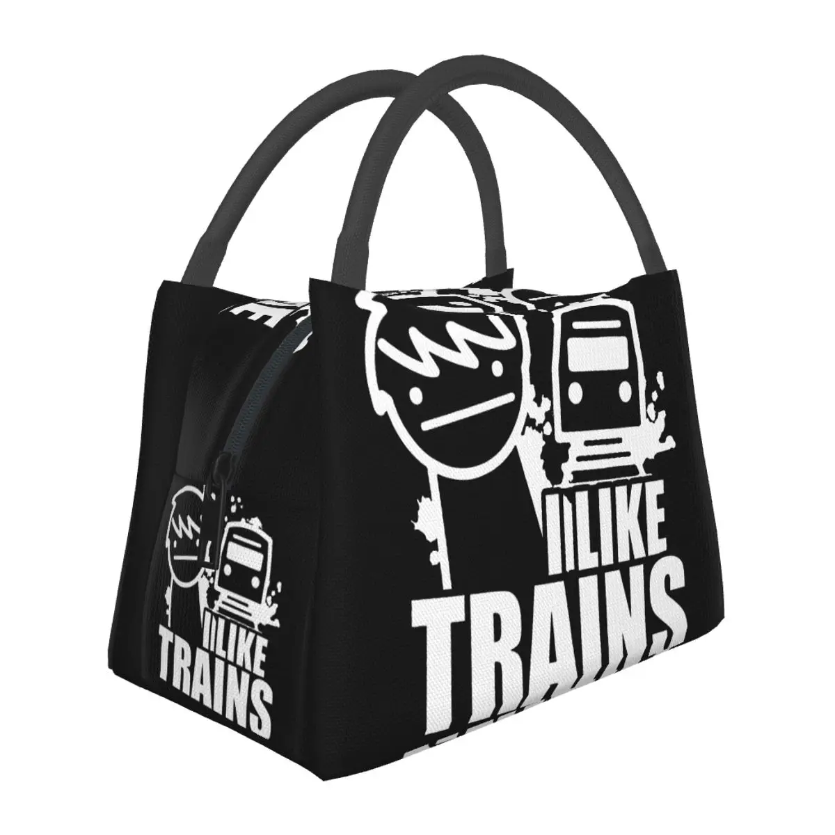 

ASDF Movie - I Like Trains SMILE Version Portable insulation bag for Cooler Thermal Food Office Pinic Container