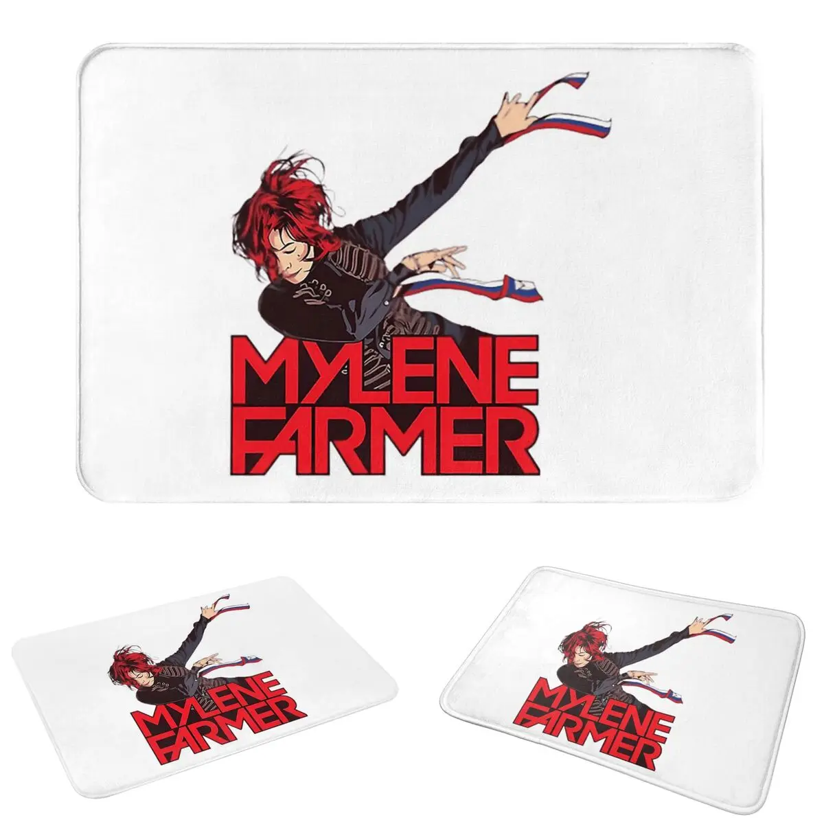 Mylene Farmer Jeanne Doormat Durable Carpet Rug Kitchen Entrance Home Floor Mat for Bedroom Footpad Mats