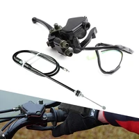 Palanca de freno doble de pulgar de acelerador de 7/8 ''y 22mm y Cable de acelerador de Gas para Quad chino 50cc 70cc 90cc 110cc 125cc 150cc 200cc ATV