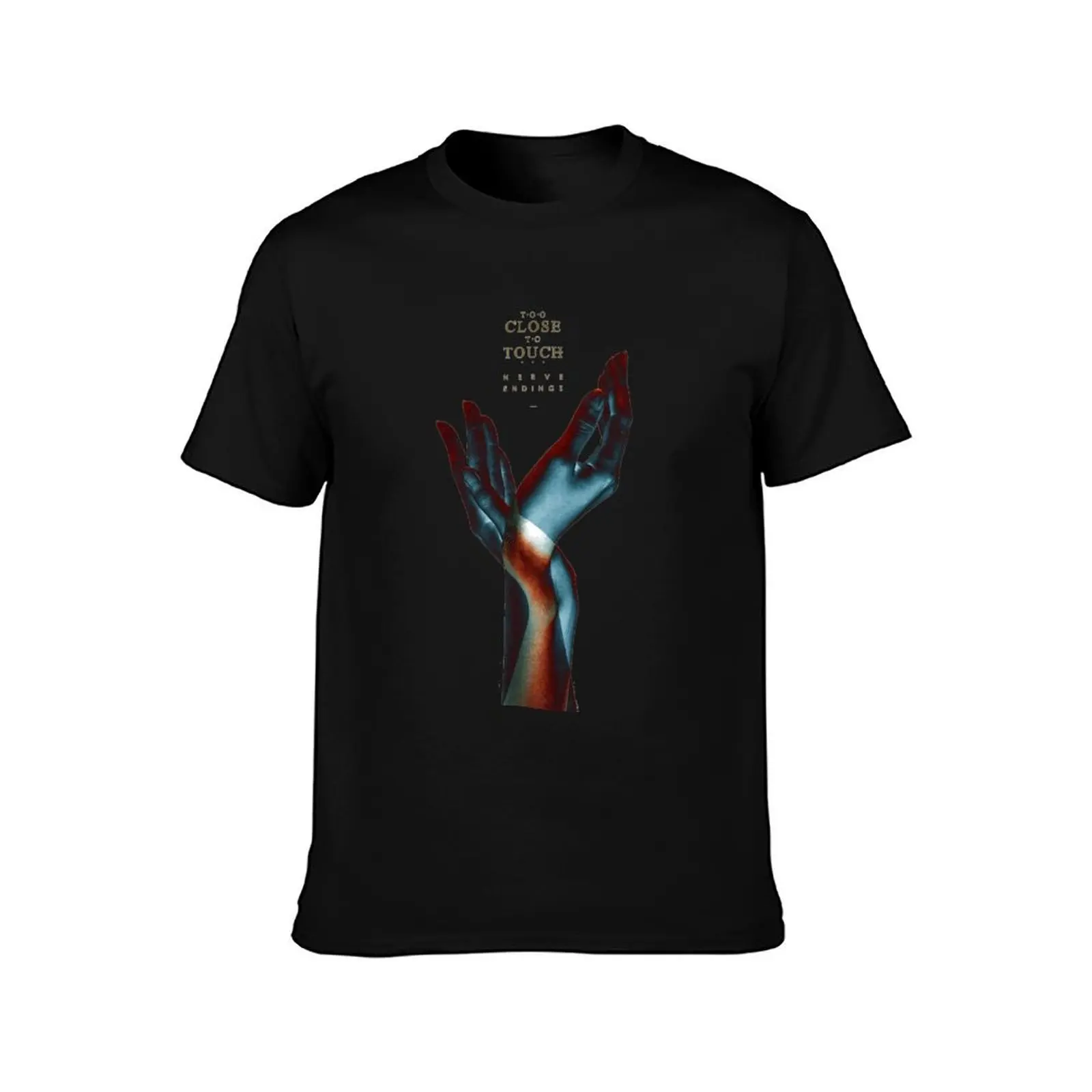 too close to touch T-Shirt Vintage Print Crew Neck Tee T-Shirt