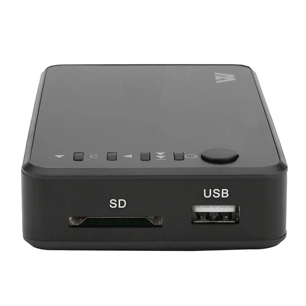 Media Player 1080P USB External Hdd Media Player With VGA SD Support MKV H.264 RMVB WMV Media Player for car HDDK6