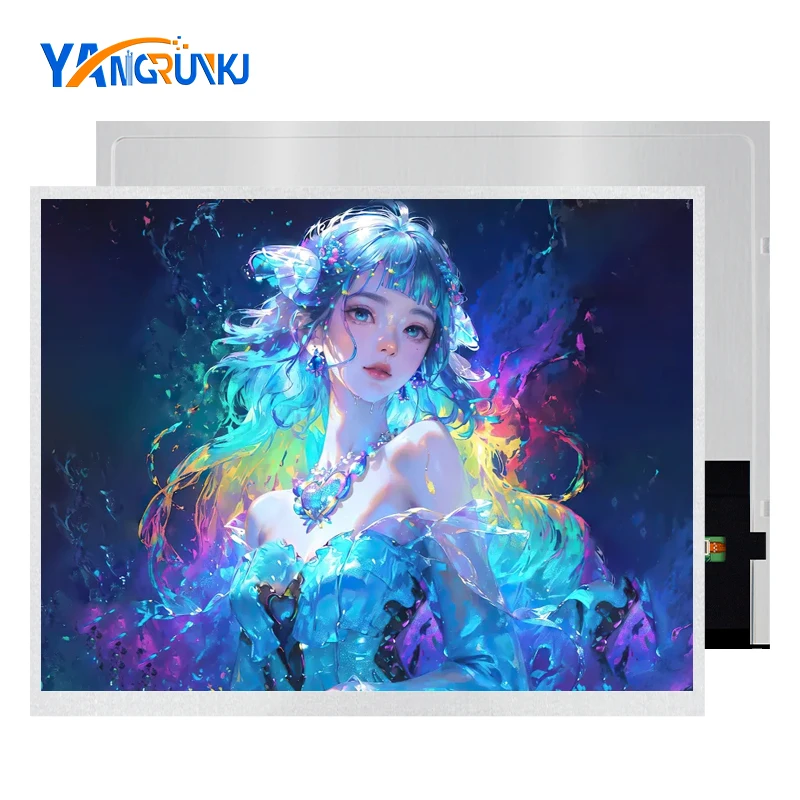 PV121X0M-N10 LCD screen 1024(RGB)*768 Resolution 500 cd/m²Brightness  LVDS 20 pins interfaces