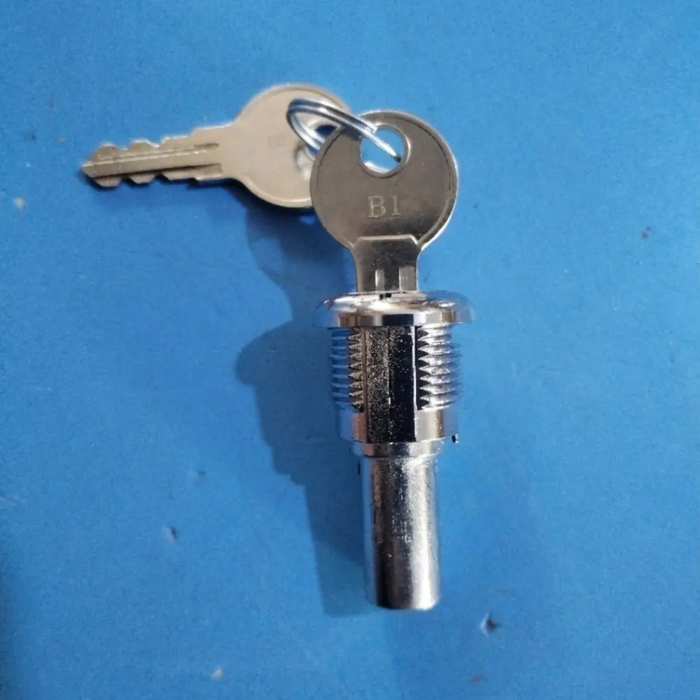 Professional Vending Machine Top Lid Lock Metal Cabinet Security Hardware For Coin Operated Game Machines Tubular Lock