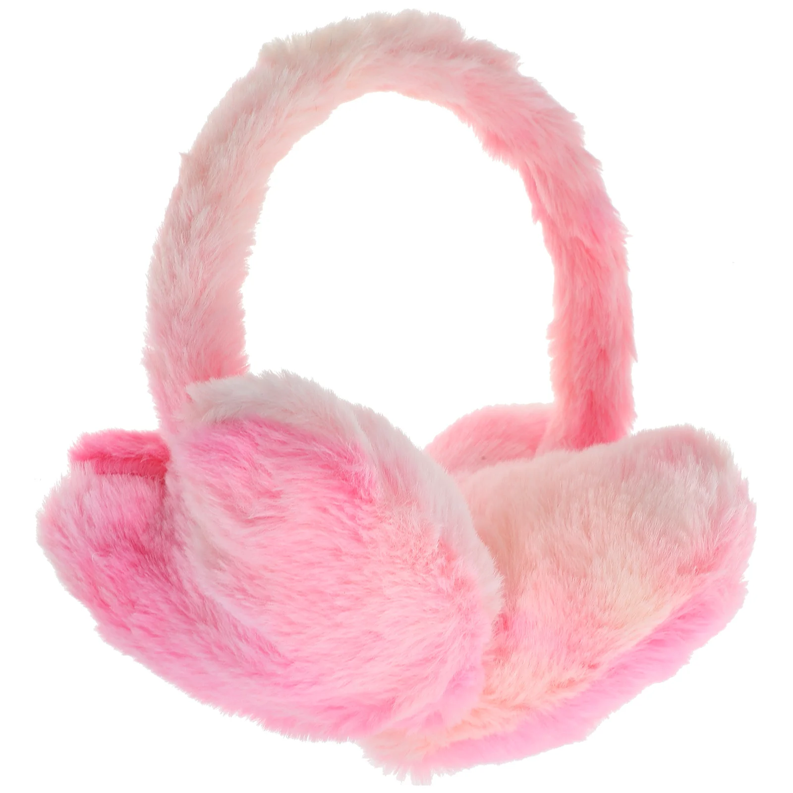 Quente earmuff fuzzy orelha rosa bonito earmuff capa de orelha muff forma coração orelha mais quente inverno para mulheres crianças ao ar livre esqui correndo