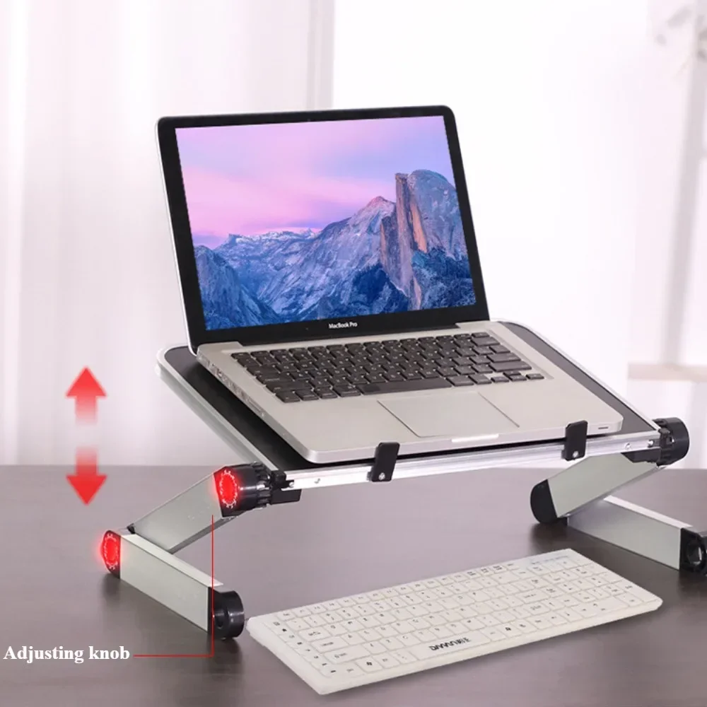 

Adjustable Computer Stand Foldable Stand Portable Aluminum Computer Cooling Stand Desktop Cooling Stand Multifunctional Stand