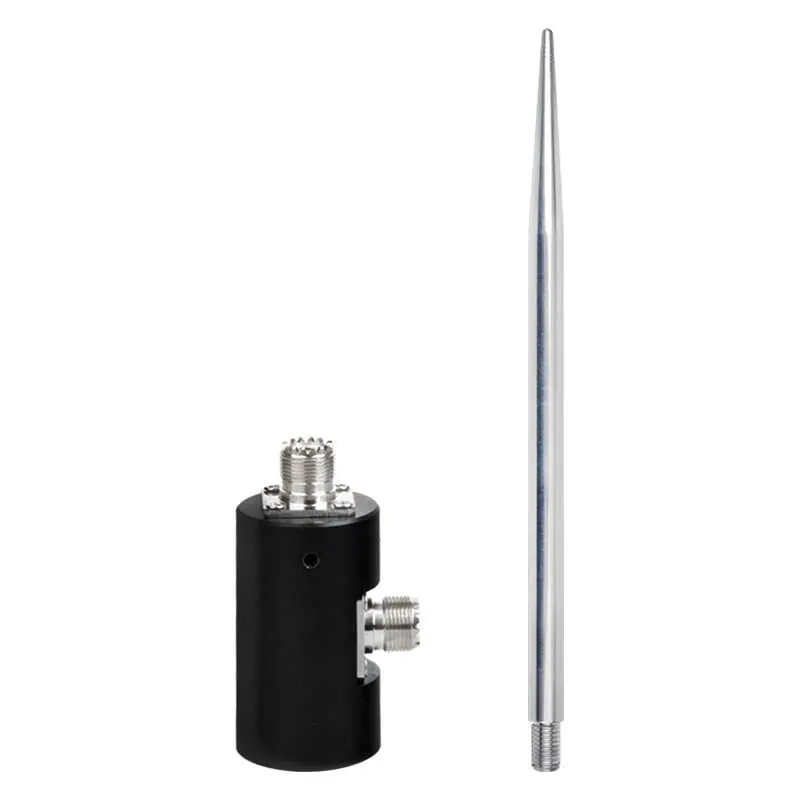 DIY Portable Aluminum Alloy Vehicle Shortwave Antenna Base With M-Female Interface For Outdoor Installation