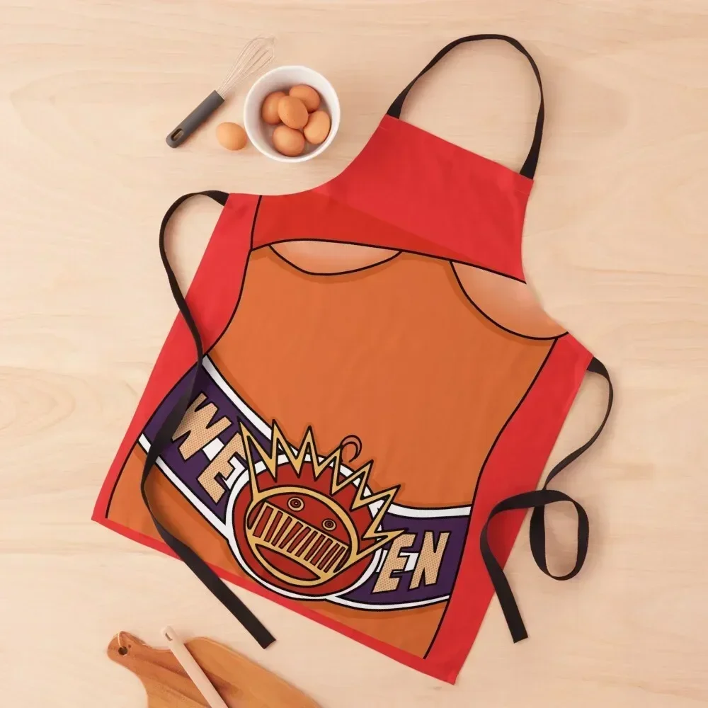 

Ween Chocolate and Cheese Album Body Apron for kitchen useful professional hairdressing Men kitchen Women Kitchen'S Apron