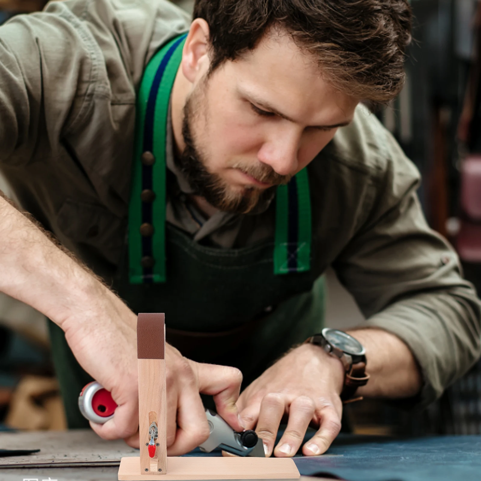 

1 комплект, прочный деревянный швейный зажим, устойчивая лошадь для рукоделия, шнуровка, строчка
