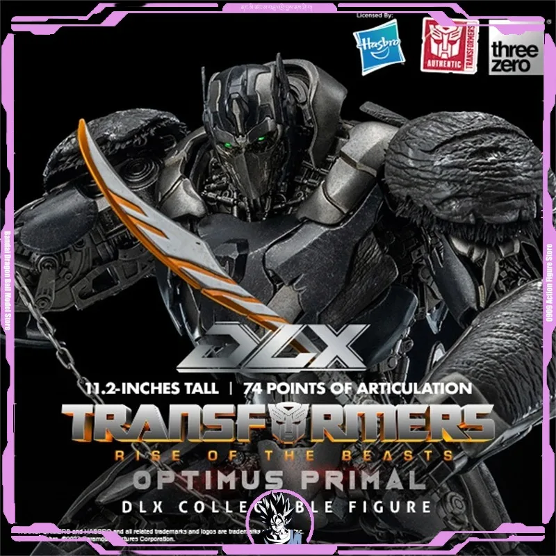 【Pre-Sale】3A Threezero Transformers DLX Optimus Primal Rise Of The Beasts Action Figure Boys Collectible Toy