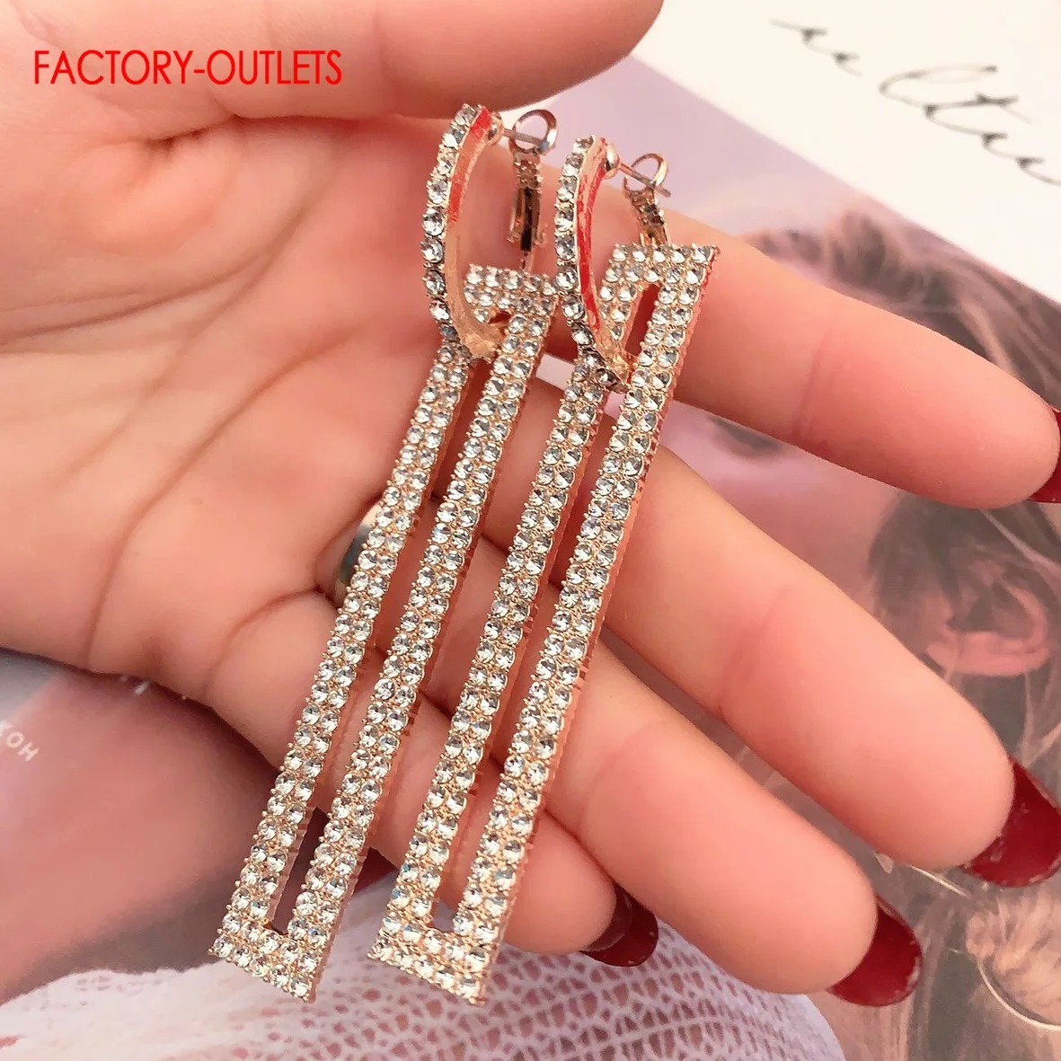Newest Women Crystal Earrings Multiple Model For Choice Genuine 925 Sterling Silver Dangle Earrings Jewelry Gift For Girl