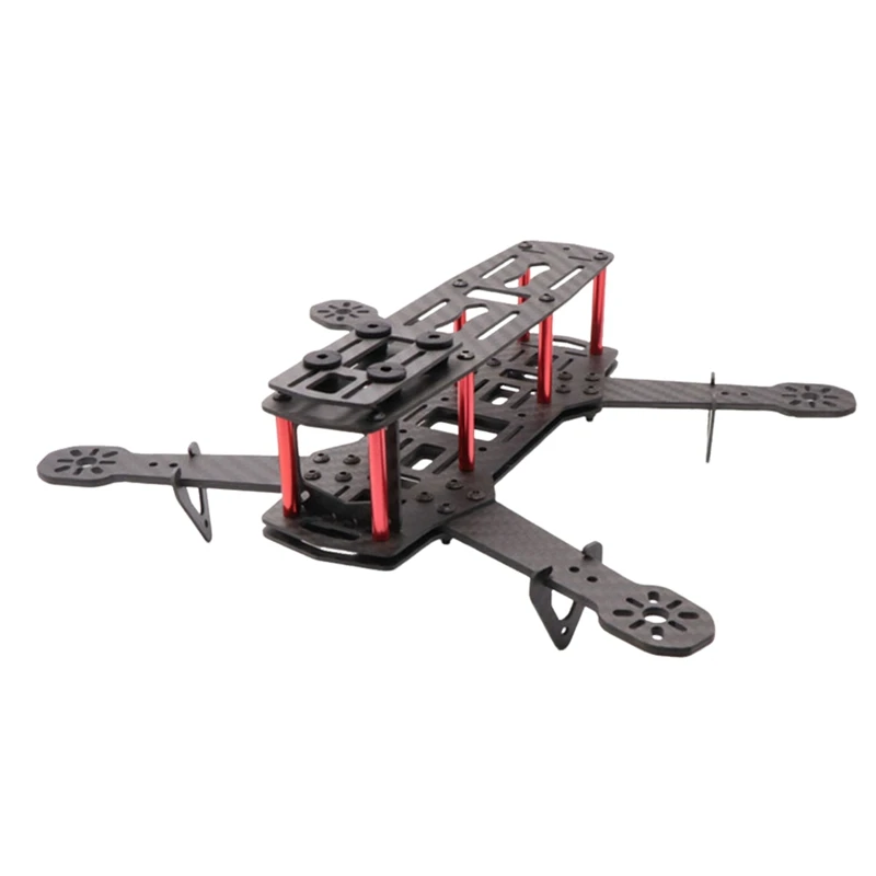 qav250-カーボンファイバーフレーム-4-rc-マルチコプター-fpv-クアッドコプター-ドローンフレーム（未組み立て）[ianc-]