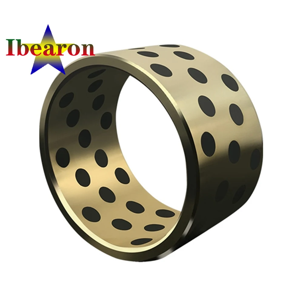 1PCS JDB ID 22mm OD 25,28,30,32mm MDZB Graphite Copper Sleeve Solid-Lubricating Wear-resisting Self-lubricating 3D Printer