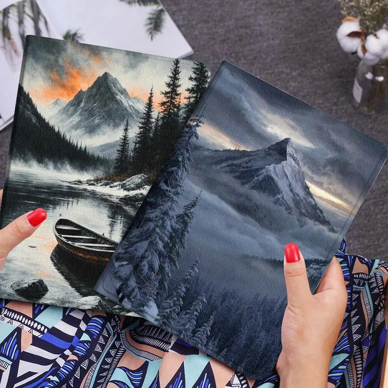 

Snowy Mountain Cloud Gift Tablet Case For Huawei Honor MatePad MediaPad Air 5 6 7 11 V6 V7 V8 V9 X9 X8 T10 T10s C5e T5