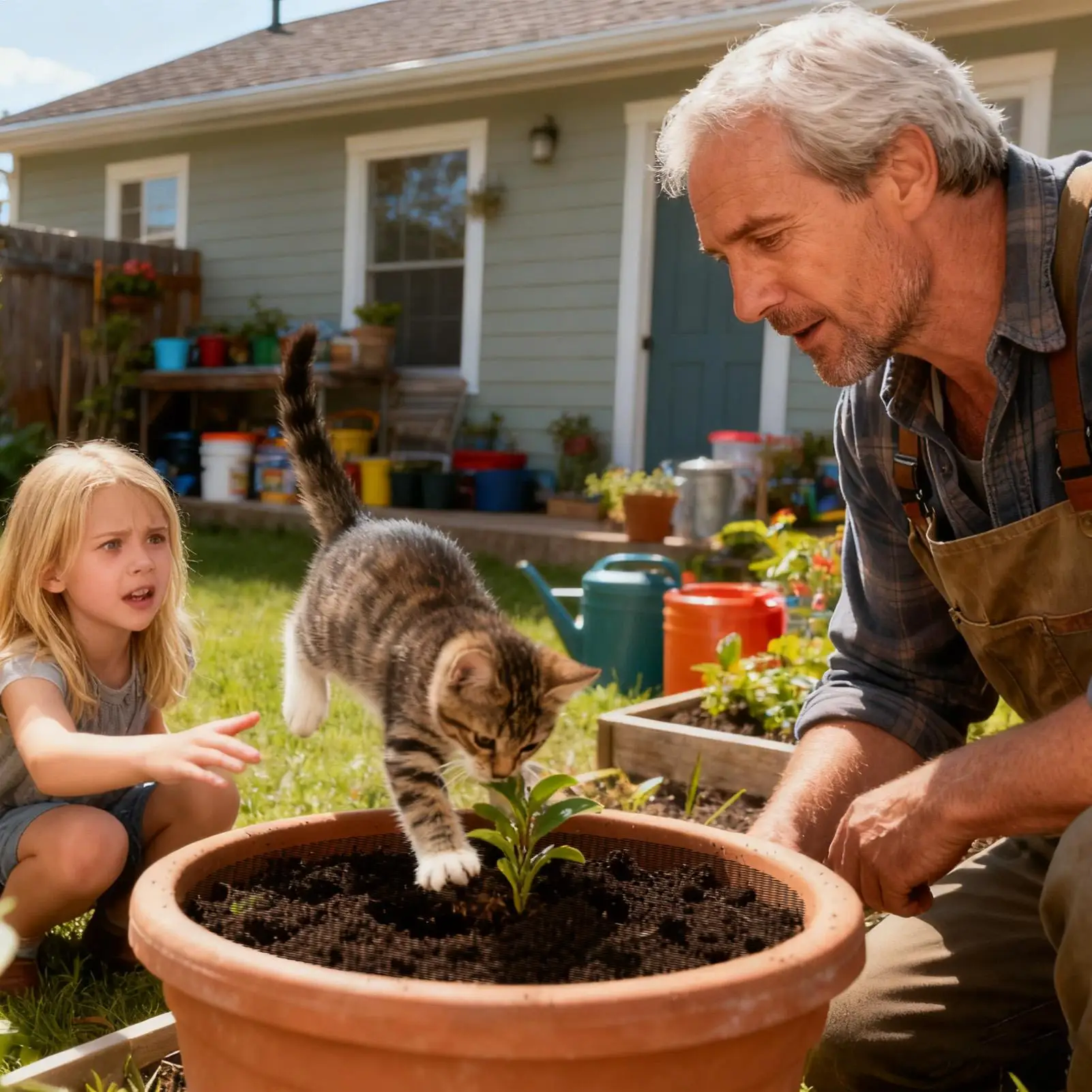 

Plant Soil Cover For Cats With Stakes 10 Pieces Pet Digging Stopper Outdoor Garden Pot Soil Guard For Dogs Cats Pets Animals