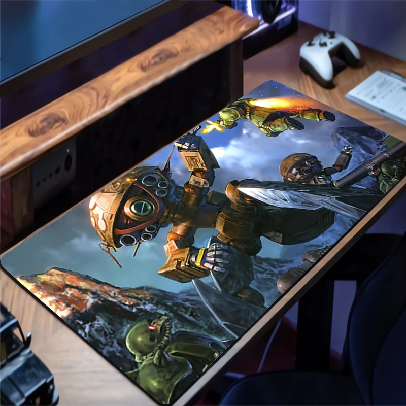 

Mouse Pad Mechanical Warrior Gundam Zaku II Mousepad Rubber PC Accessories Keyboard Pad Gaming Mats Laptop Desk Mat HD Mouse Mat