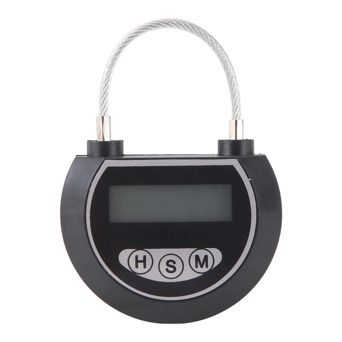 Electronic Time Lock Lock Container Multi Function Time Lock Bin for Toys Black