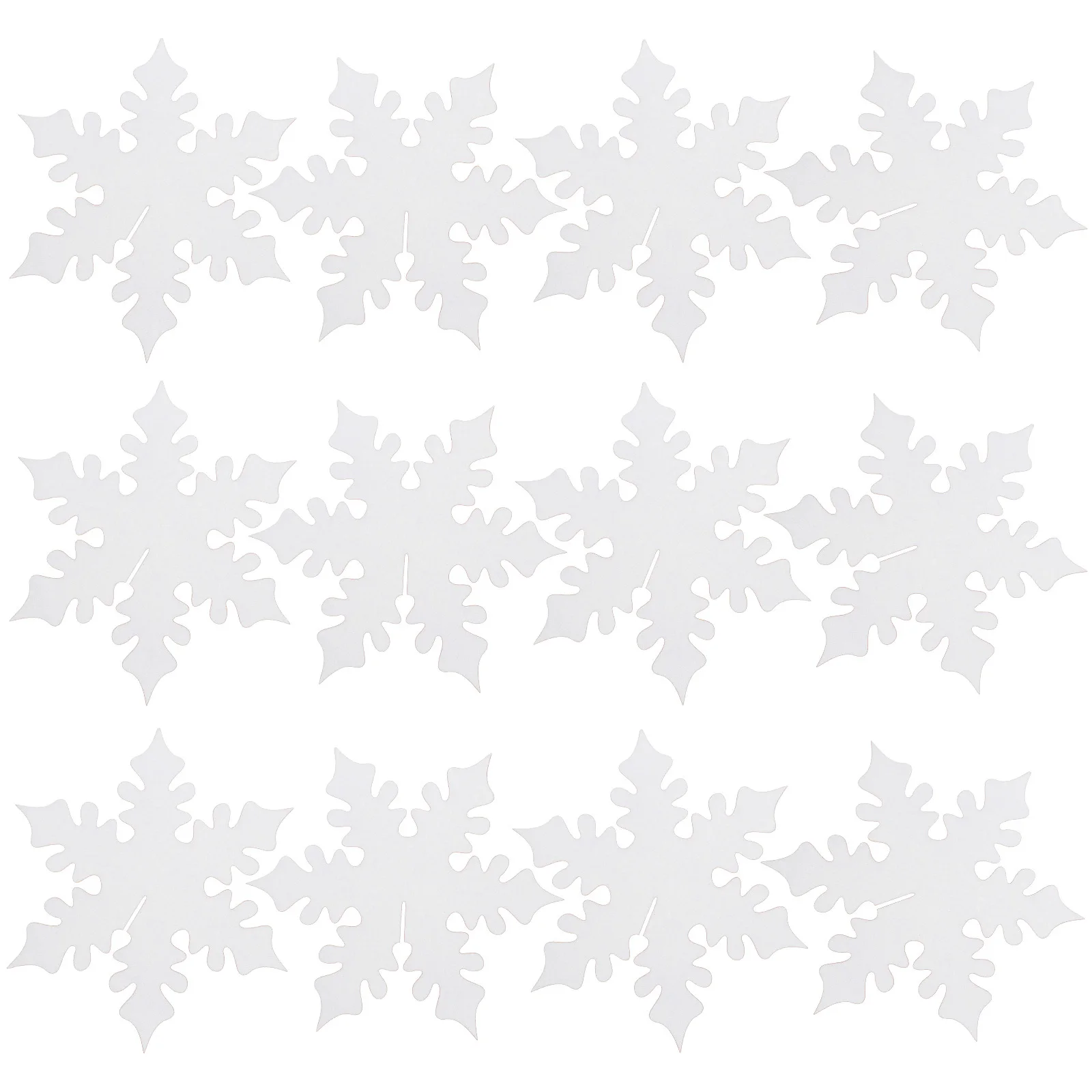 

50Pcs Hollow Cutout Snowflake Place Cards Paper Sturdy Wedding Table Name Wine Glass Party Decoration Table Name Place Card