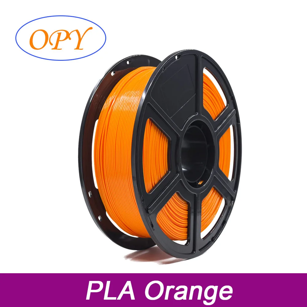 OPY PLA Filament 1.75mm 1KG  No-Tangling Strong Bonding Dimensional Accuracy +/-0.02mm 3D Printer PLA Filament Black White Gray