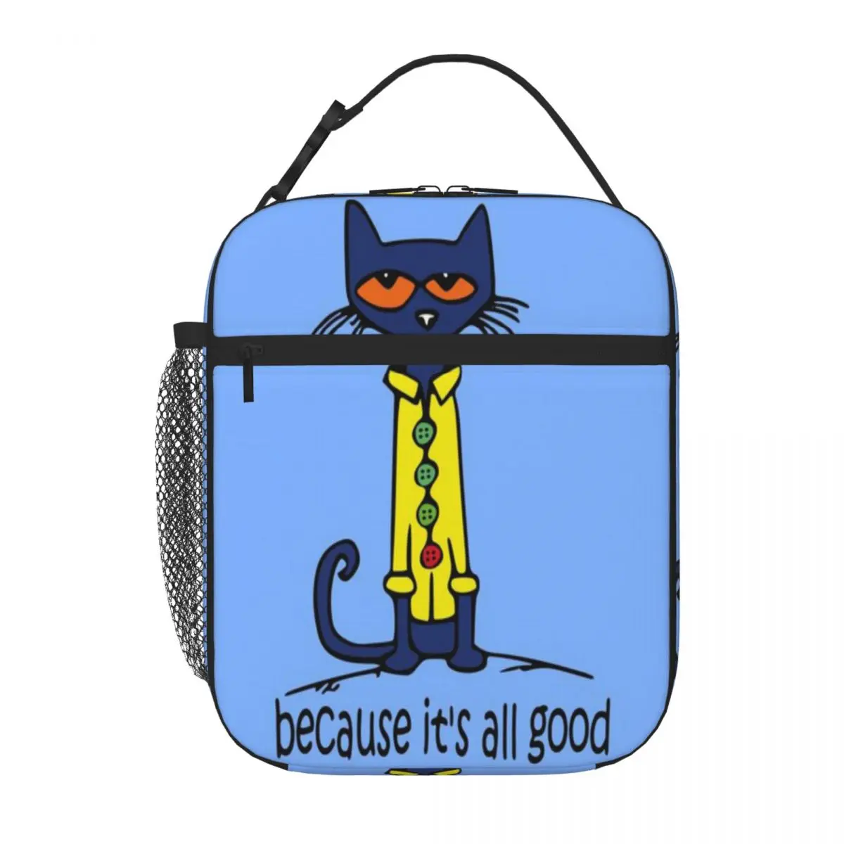 Bestselling Pete The Cat Striped Kids Lunch Bag Homeschool Dining Commuter Lunch Bag